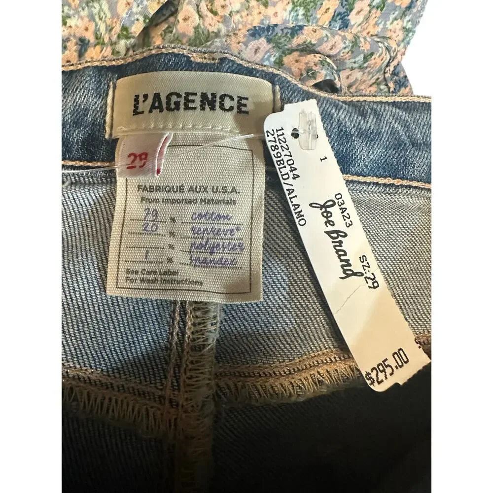 L'AGENCE Abilene High Rise Sleek Baby Boot jeans Size 29 - Picture 6 of 7